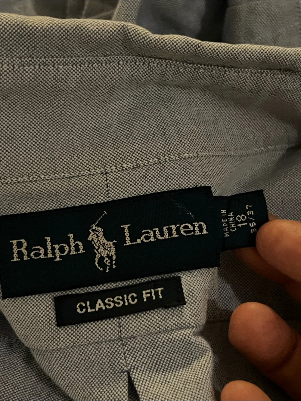 Polo by Ralph Lauren Light Blue Button-Down Oxford Shirt